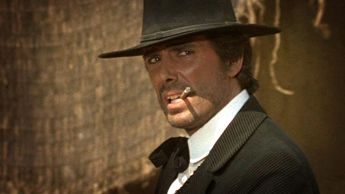 George Hilton in Sartana's Here... Trade Your Pistols for a Coffin