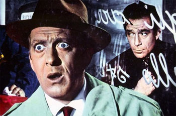 vianello Raimondo Vianello with Ugo Tognazzi in Psycosissimo