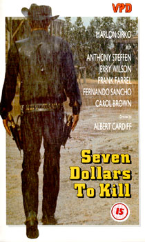 Seven Dollars to Kill UK Video cover